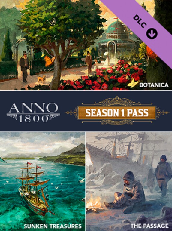 Anno 1800 Season 1 Pass (PC) - Ubisoft Connect Key - EMEA - 1