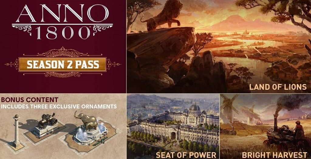 Acheter Anno 1800 Season 2 Pass Pc Ubisoft Connect Key Europe Pas Cher G2a Com