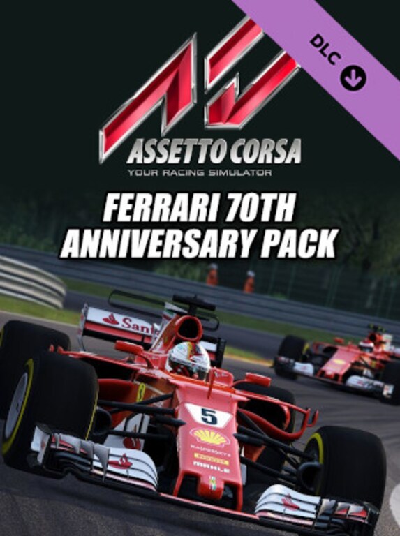 Assetto Corsa - Ferrari 70th Anniversary Pack (PC) - Steam Key - EUROPE - 1