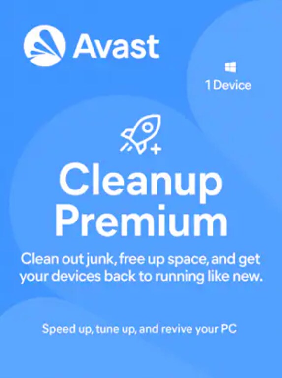 Avast Cleanup Premium (1 PC, 1 Year) - Avast - Key GLOBAL - 1