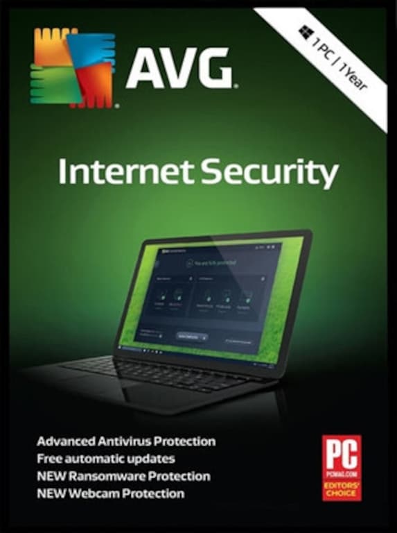 AVG Internet Security 1 User 1 User 1 Year AVG PC Key GLOBAL - 1