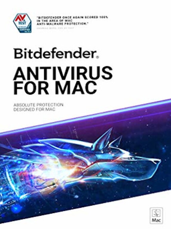 Bitdefender Antivirus for Mac (Mac) 1 Device, 2 Years - Bitdefender Key - GLOBAL - 1