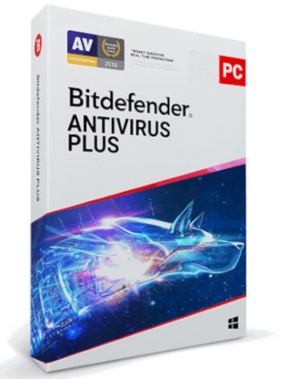Bitdefender Antivirus Plus 2020 (1 Device, 1 Year) - Bitdefender PC - Key INTERNATIONAL - 1