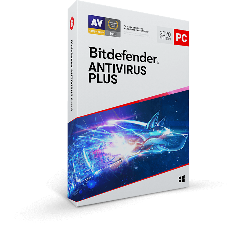 Bitdefender Antivirus Plus 2020 (PC) - 1 Device, 3 Years - Bitdefender Key EUROPE - 1