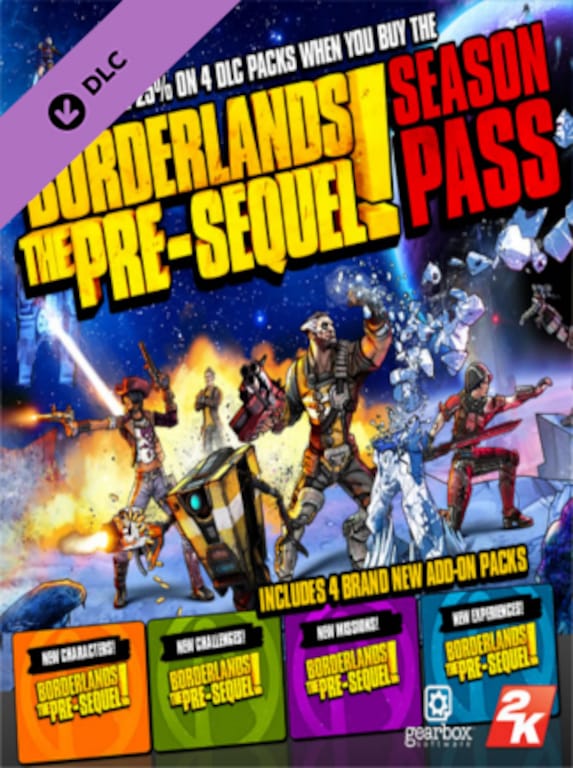 Borderlands: The Pre-Sequel Season Pass Steam Key GLOBAL - 1