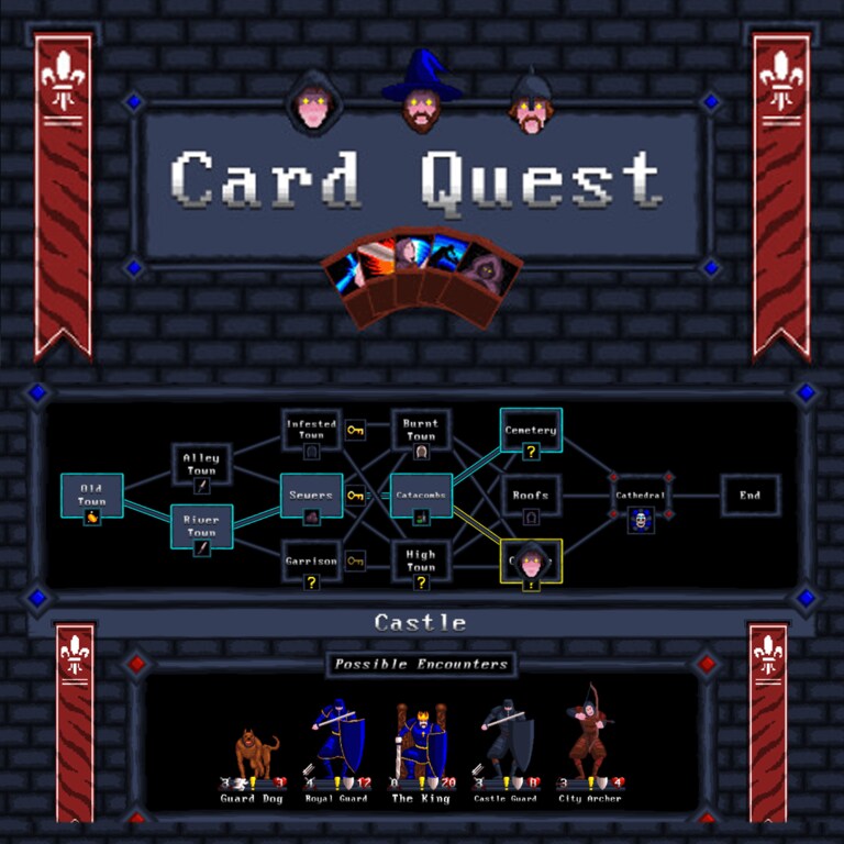 Card Quest Steam Key GLOBAL - 1
