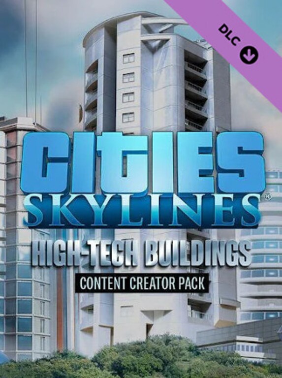 Cities: Skylines - Content Creator Pack: High-Tech Buildings (PC) - Steam Key - EUROPE - 1