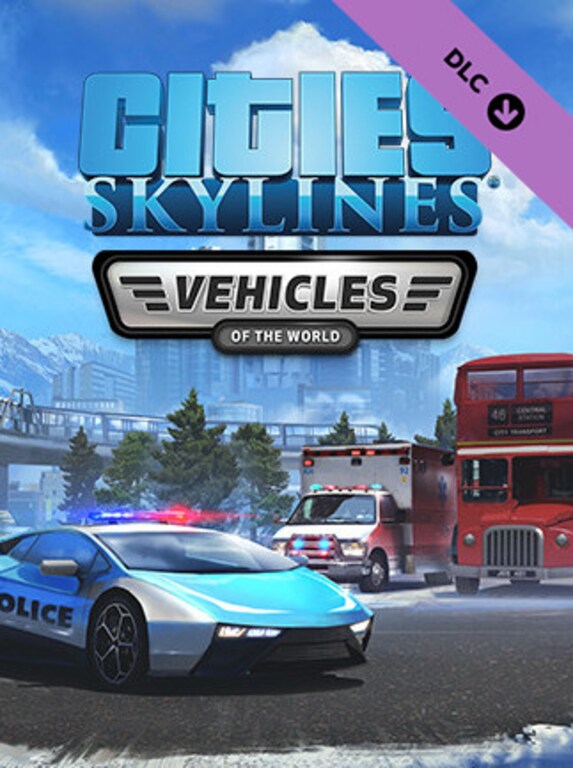Cities: Skylines - Content Creator Pack: Vehicles of the World (PC) - Steam Key - GLOBAL - 1