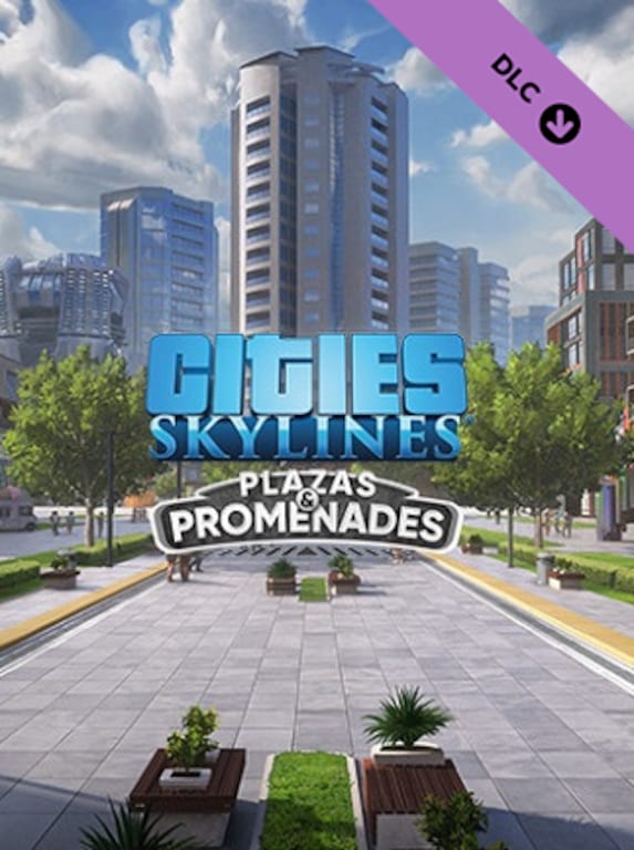 Cities: Skylines - Plazas & Promenades (PC) - Steam Key - GLOBAL - 1