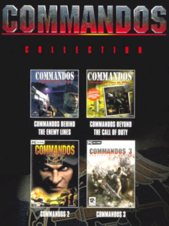 Commandos Pack (PC) - Steam Key - GLOBAL - 1