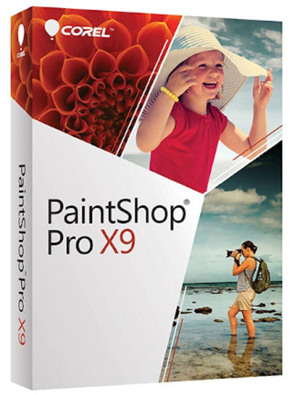 Corel PaintShop Pro X9 (PC) - Corel Key - GLOBAL - 1