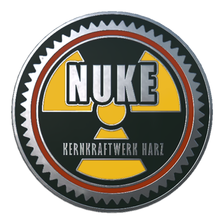 Pin gone. Нюк значок. Значки карт КС го. Наклейка Nuke. Значок Вертиго КС го.