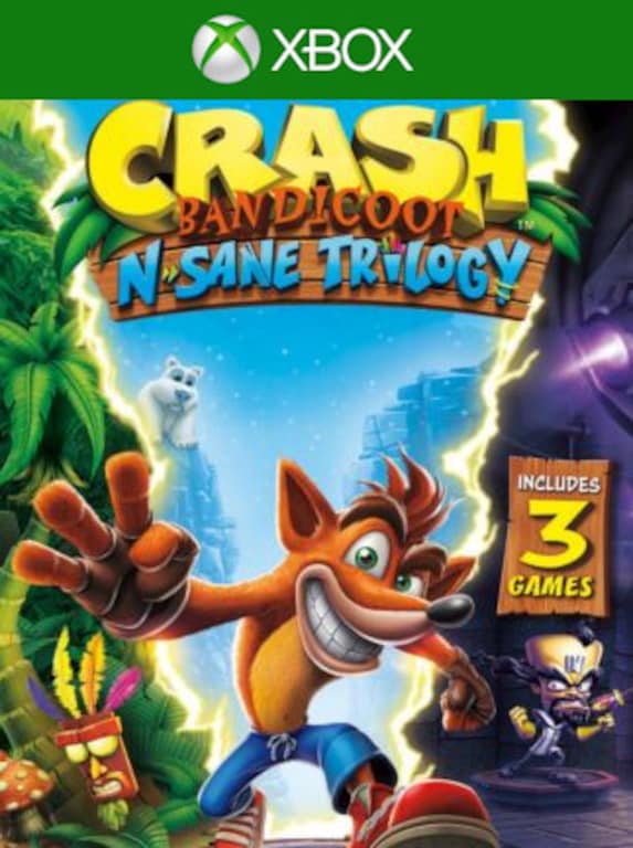 Crash Bandicoot N. Sane Trilogy (Xbox One) - Xbox Live Key - UNITED STATES - 1