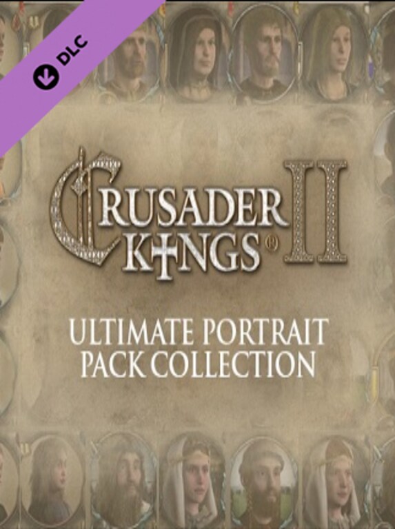 Crusader Kings II: Ultimate Portrait Pack Steam Key GLOBAL - 1