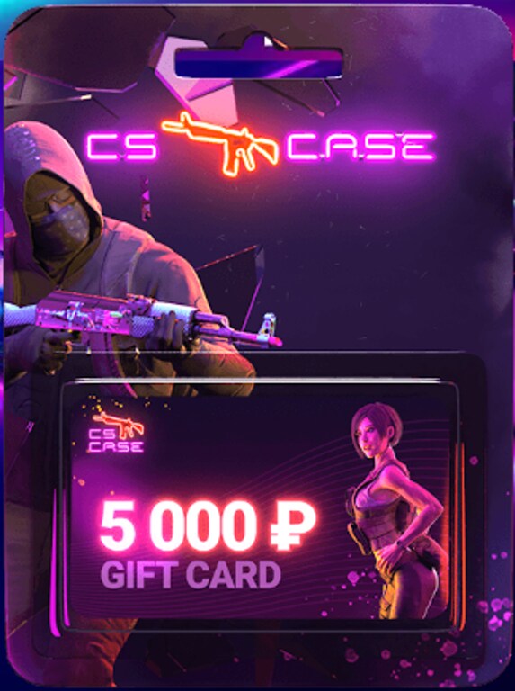  Comprar CSCase Gift Card 5000 RUB CSCase co Key GLOBAL