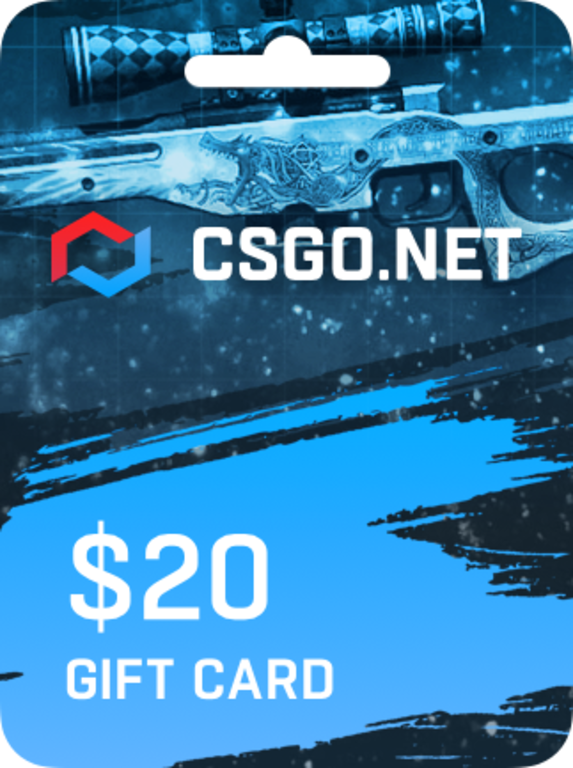 CSGO.net Gift Card 20 USD - 1