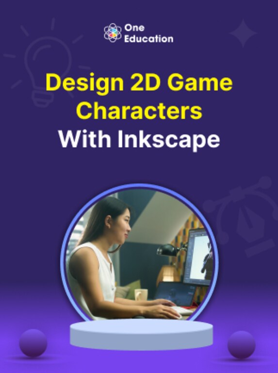 Design 2D Game Characters With Inkscape - Course - Oneeducation.org.uk - 1