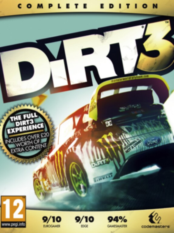 DiRT 3 Complete Edition Steam Key WESTERN ASIA - 1