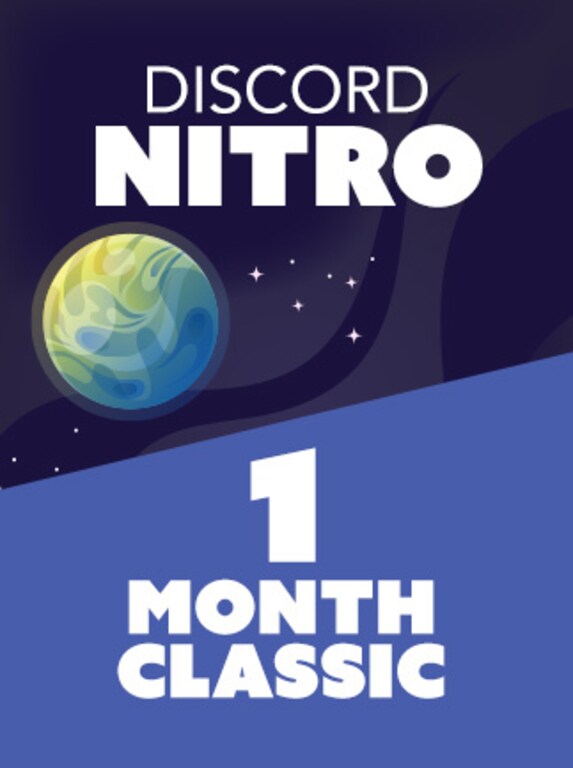 Discord Nitro Classic 1 Month - Discord Key - GLOBAL - 1