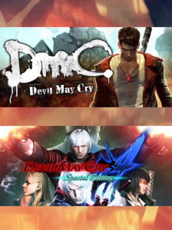 DmC: Devil May Cry + Devil May Cry 4: Special Edition Bundle Steam Gift ...