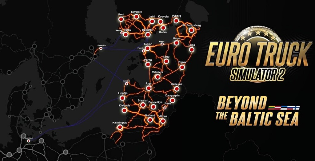 Buy Euro Truck Simulator 2 Beyond The Baltic Sea Pc Steam Key Ru Cis Cheap G2a Com