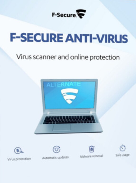 F-Secure Antivirus 3 Devices, 1 Year Key GLOBAL - 1