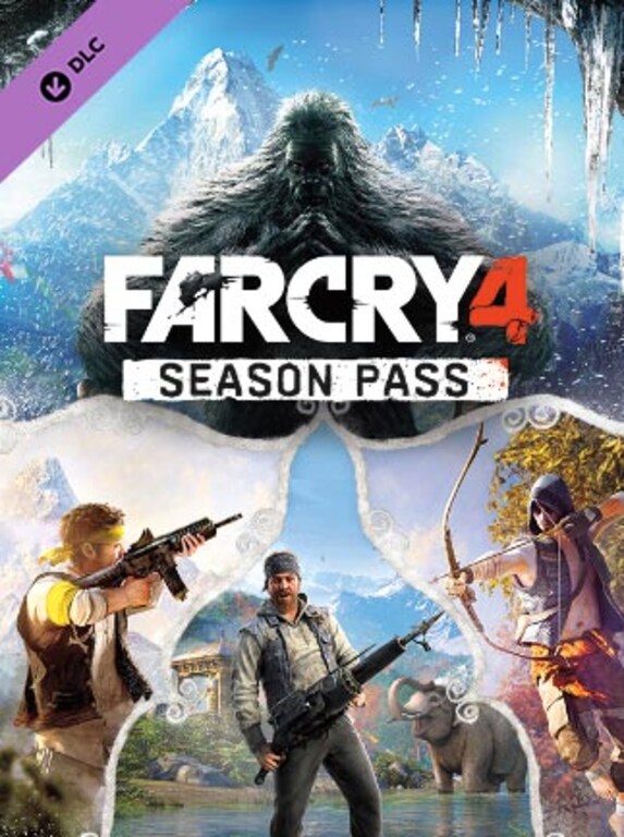 Far Cry 4 Season Pass Key XBOX Key Xbox Live NORTH AMERICA - 1