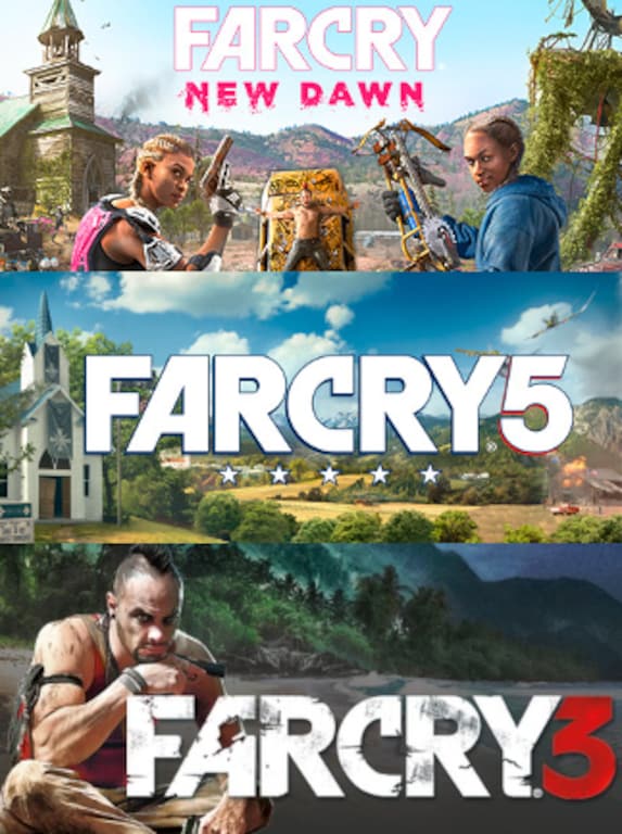 FAR CRY 5 GOLD EDITION + FAR CRY NEW DAWN DELUXE EDITION BUNDLE Steam Gift GLOBAL - 1