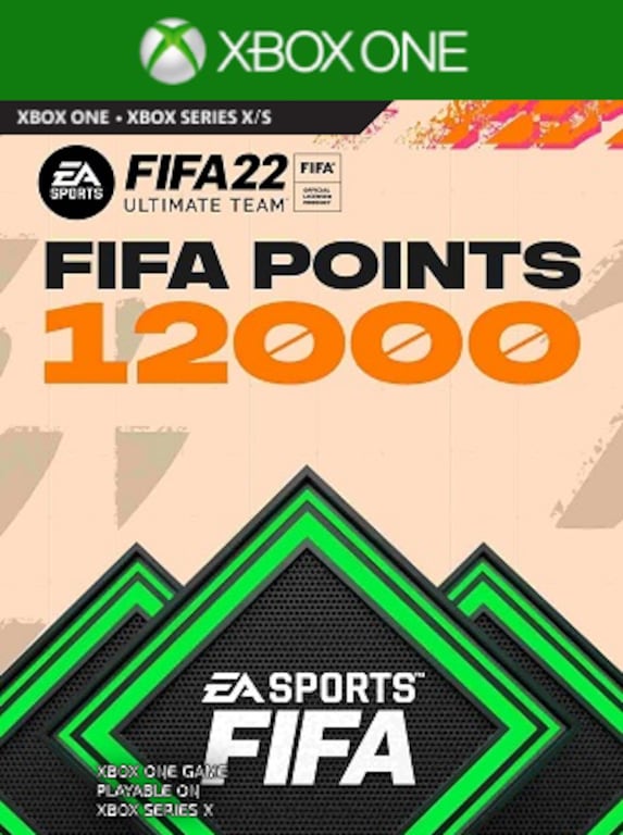 Fifa 22 Ultimate Team 12000 FUT Points - Xbox Live Key - GLOBAL - 1