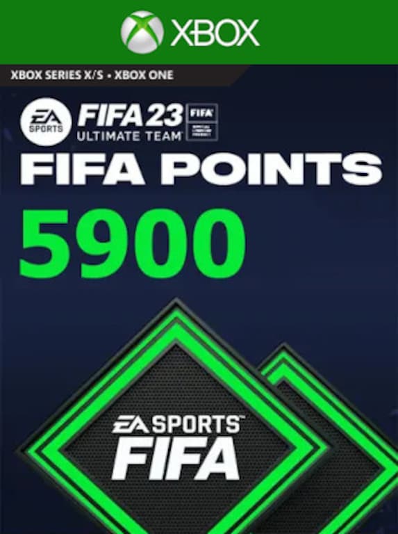 Fifa 23 Ultimate Team 5900 FUT Points - Xbox Live Key - GLOBAL - 1