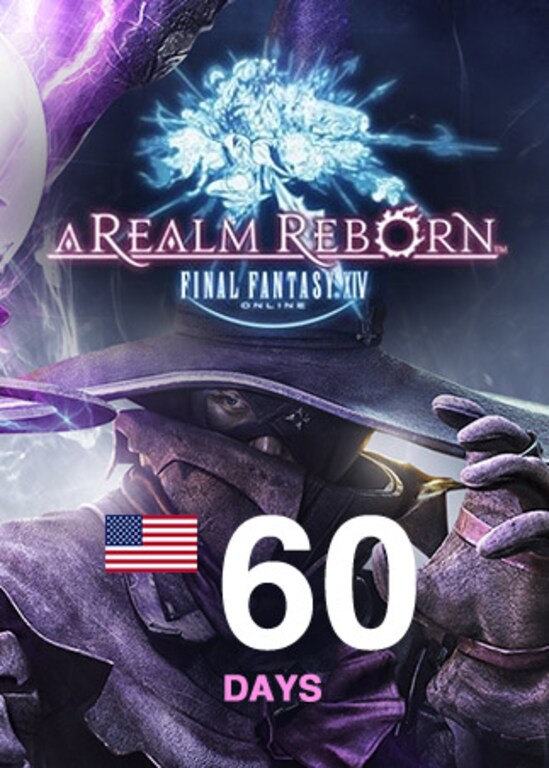 Final Fantasy XIV: A Realm Reborn Time Card 60 Days Final Fantasy NORTH AMERICA - 1