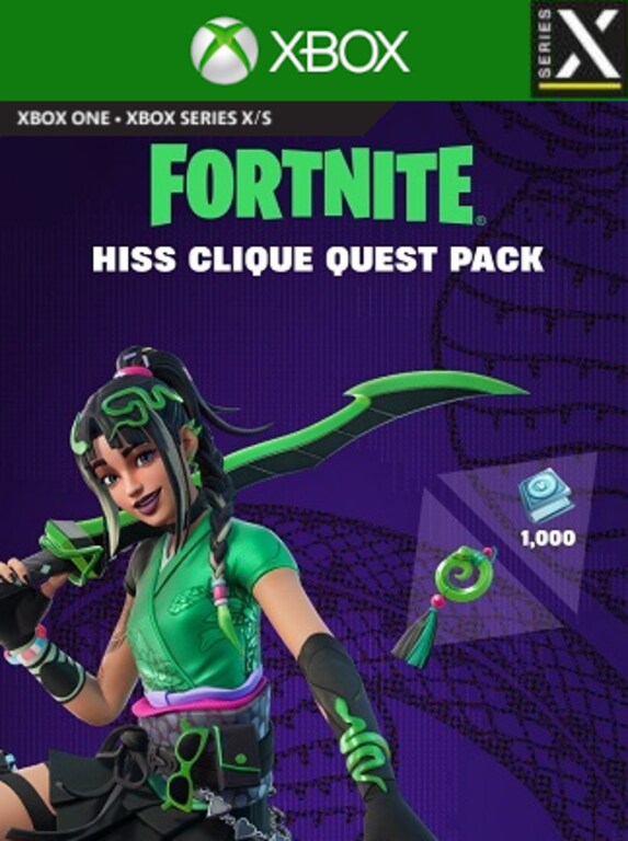 Compre Fortnite Hiss Clique Quest Pack Xbox Series Xs Xbox Live Key Argentina Barato 3406