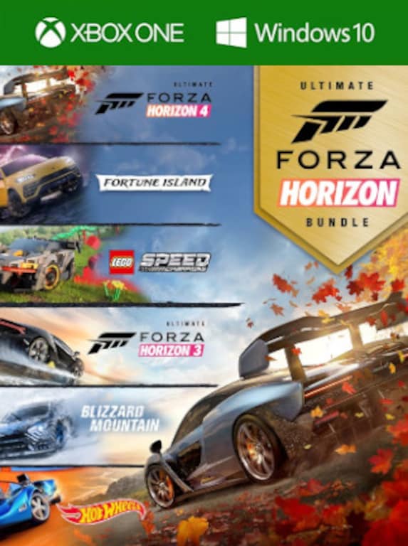 Buy Forza Horizon 4 And Forza Horizon 3 Ultimate Editions Bundle Xbox One Windows 10 Xbox 