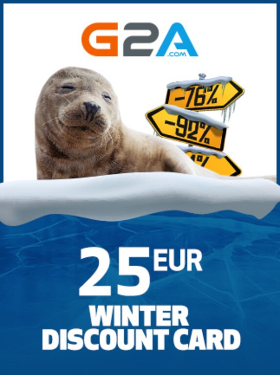 G2A Winter Discount Card 25 EUR - 1