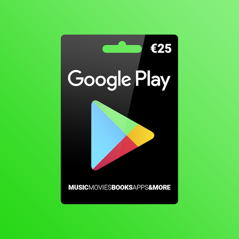 google play gift card 25