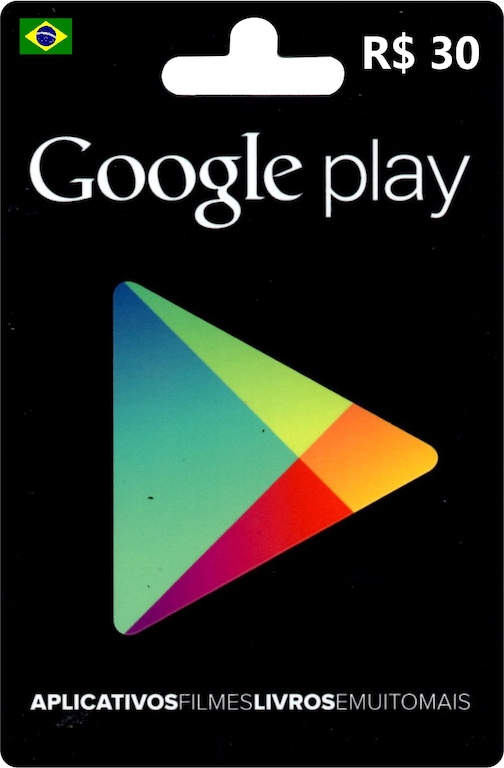 Google Play Gift Card BRAZIL 30 BRL BRAZIL - 1