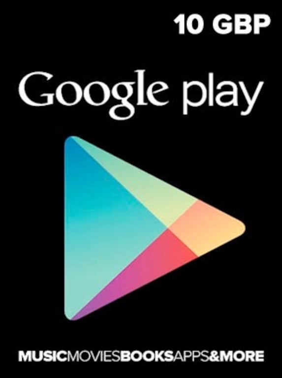 Google Play Gift Card UNITED KINGDOM 10 GBP UNITED KINGDOM - 1