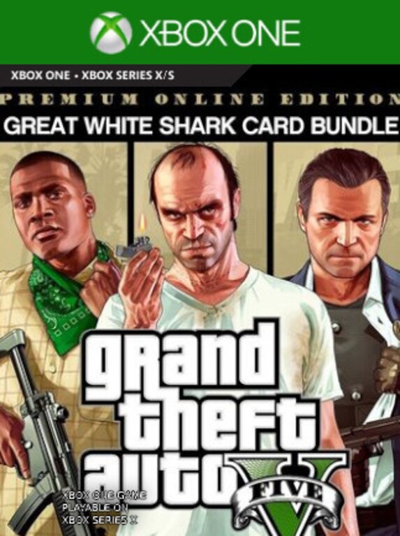 Paranafloden New Zealand lærling Buy Grand Theft Auto V: Premium Online Edition & Great White Shark Card  Bundle (Xbox One) - Xbox Live Key - ARGENTINA - Cheap - G2A.COM!
