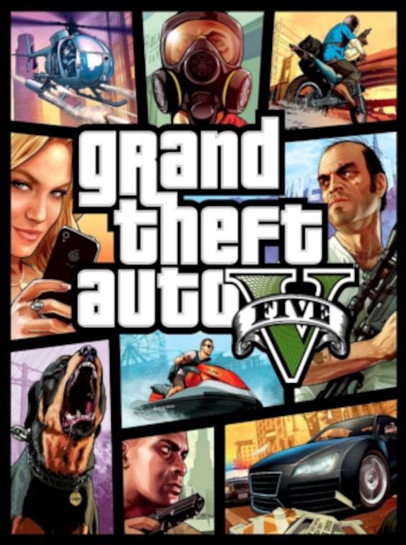 Grand Theft Auto V: Premium Online Edition & Megalodon Shark Card Bundle Rockstar Key GLOBAL - 1