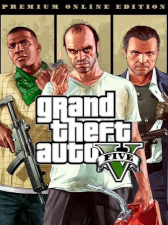 Grand Theft V: Premium Online (GTA 5) - Buy Rockstar Game Key