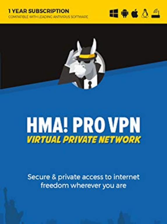 HMA! Pro VPN 1 Year HMA! Key GLOBAL Barato