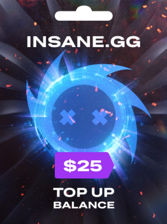 INSANE.gg Gift Card 25 USD Insane.gg Key GLOBAL Barato