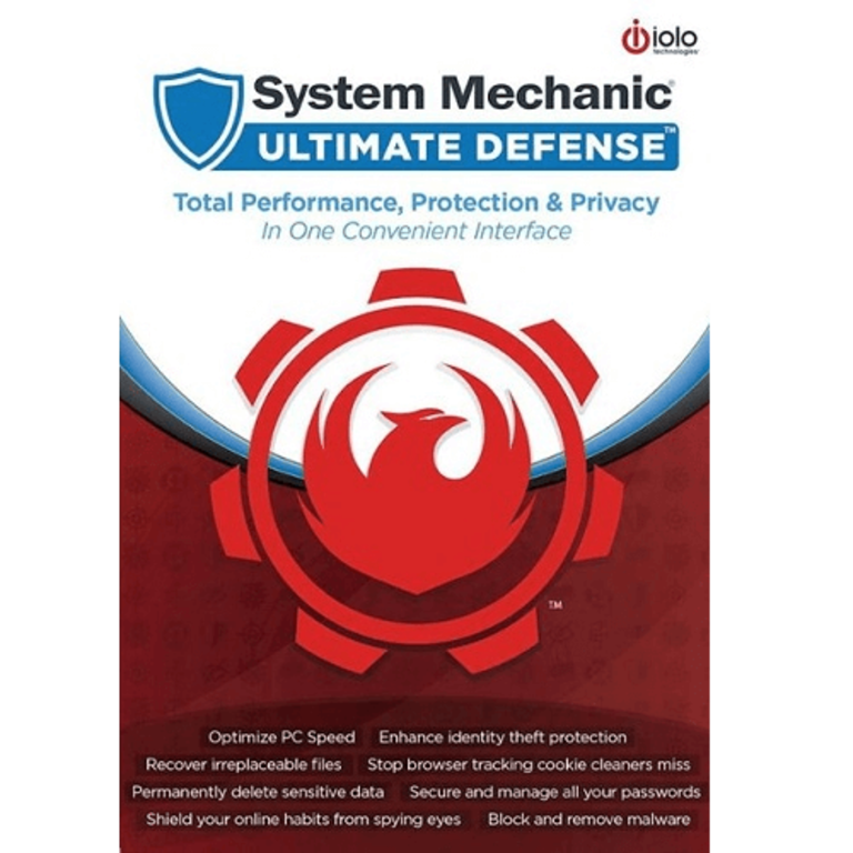 iolo System Mechanic Ultimate Defense 3 PC 1 Year - iolo Key GLOBAL - 1