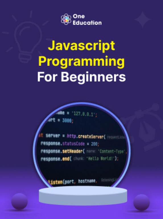 Javascript Programming for Beginners - Course - Oneeducation.org.uk - 1