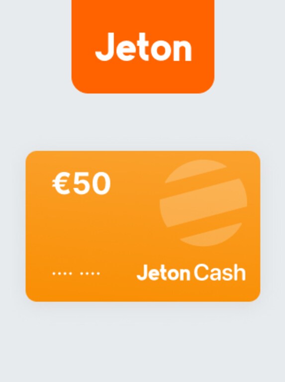 JetonCash 50 EUR - JetonCash Key - GLOBAL - 1