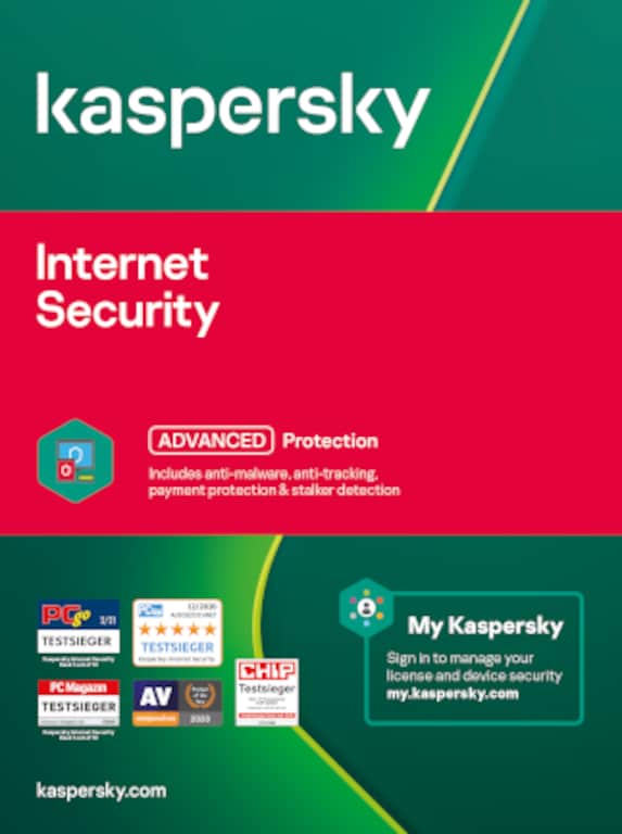 Kaspersky Internet Security 2021 1 Device 1 Year Kaspersky Key EUROPE - 1
