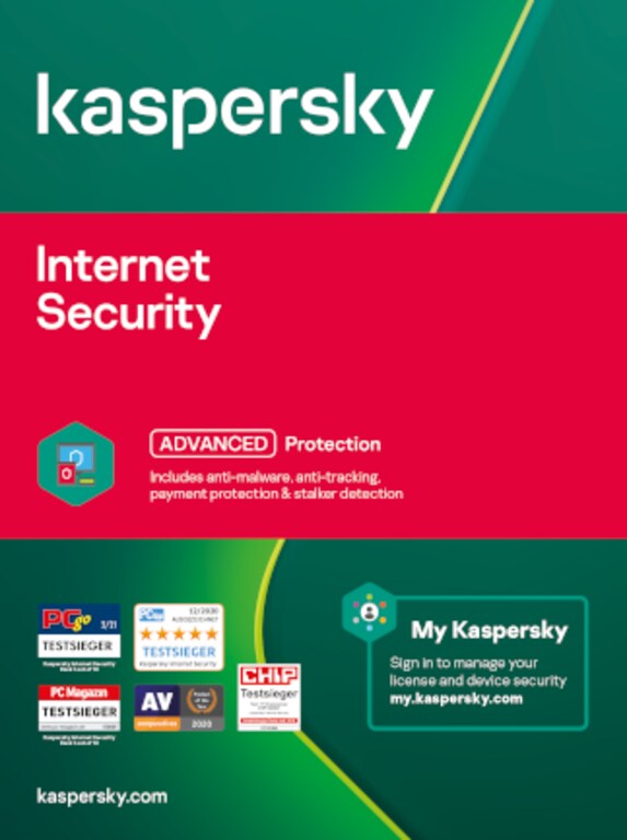 Kaspersky Internet Security 2021 5 Devices 2 Years - Kaspersky Key - EUROPE - 1