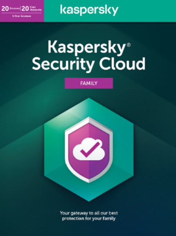 Kaspersky Security Cloud Family 2021 (20 Devices, 1 Year) - Kaspersky Key - GLOBAL - 1