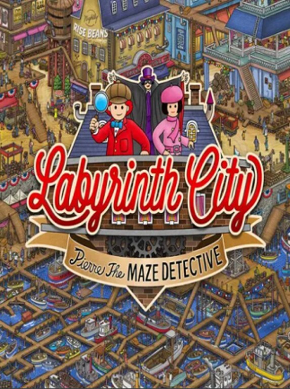 Labyrinth City: Pierre the Maze Detective (PC) - Steam Key - GLOBAL - 1