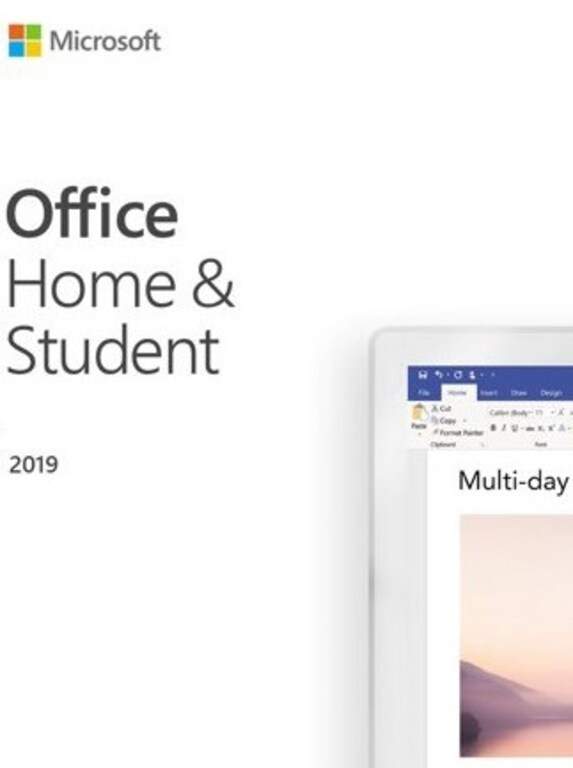 Microsoft Office Home & Student 2019 (PC/Mac) (1 Device, Lifetime) - Microsoft Key - GLOBAL - 1
